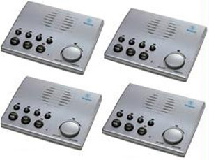 Intercom Systems - 4 Pack of 4 Channel Voice